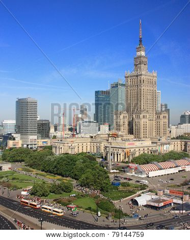 Warsaw cityscape