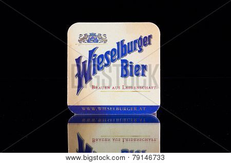Beermats From Wieselburger Beer.