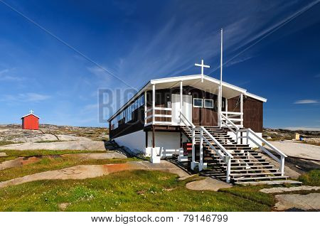 The Church (and School) Of Rodebay, Greenland