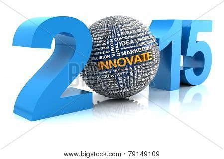 2015 business innvoation, 3d render