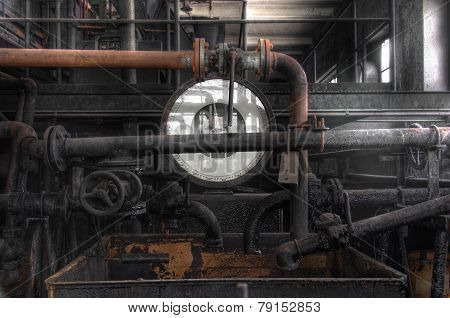 Old Industrial Scale