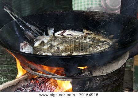 The Fish-soup In Caldron