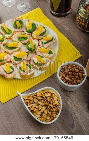 New Year's Eve Meal Celebration