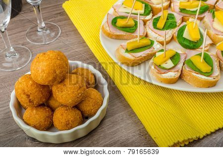 New Year's Eve Meal Celebration