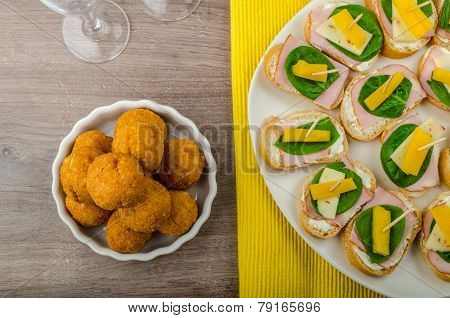 New Year's Eve Meal Celebration