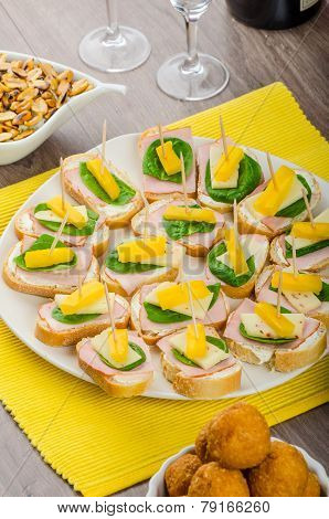 New Year's Eve Meal Celebration