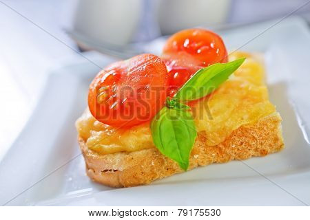 bread with cheese