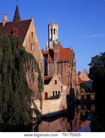 Canalside houses, Brugesd.