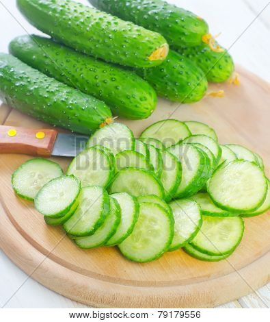 fresh cucumber