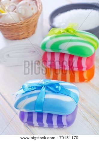 color soap