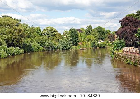 River Wye, Hereford.