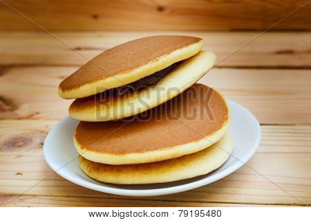 Dorayaki Is A Japanese Bread.