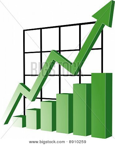 Griglia grafico verde