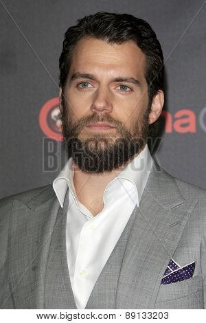 LAS VEGAS - APR 21:  Henry Cavill at the Warner Brothers 2015 Presentation at Cinemacon at the Caesars Palace on April 21, 2015 in Las Vegas, CA