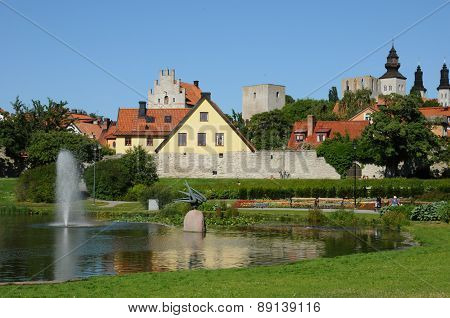 Old And Picturesque City Of Visby