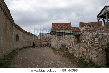 Rasnov Castle In Romania
