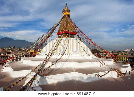 Boudhanath Stupa - Kathmandu - Nepa