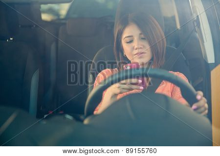 Texting Behind The Wheel