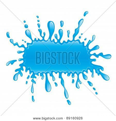 Water splash.