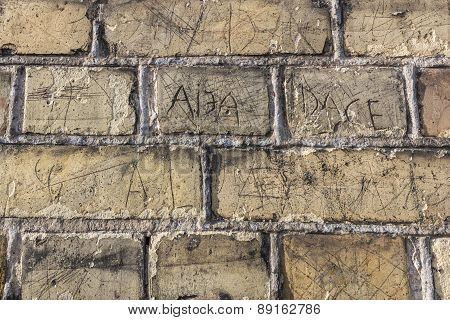 Old Brick Wall