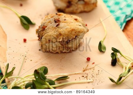 Fried Pollock