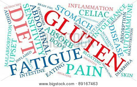 Gluten Word Cloud