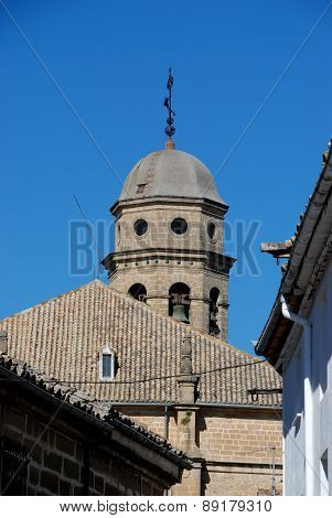 Baeza Cathedral bell tower.