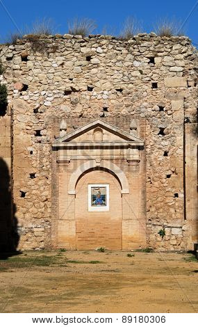 Victoria church ruins, Estepa.