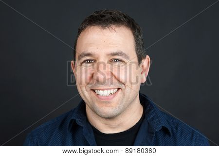Friendly Man Smiling