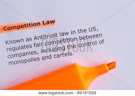 Competitive Law
