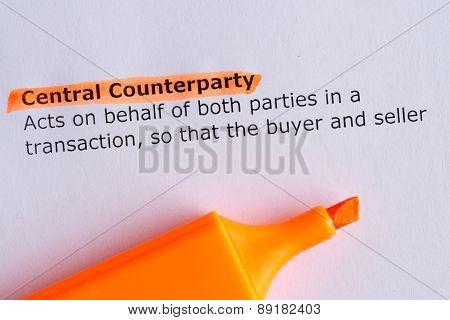 Central Counterparty