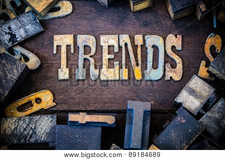Trends Concept Rusty Type