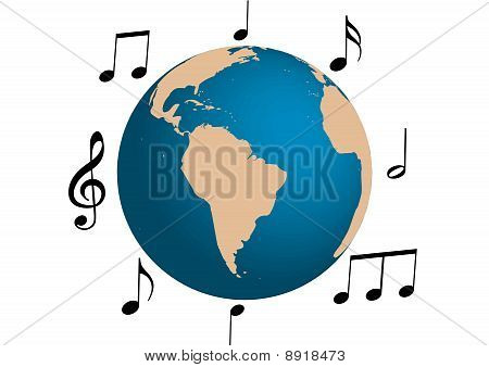 ภาพประกอบเพลงทั่วโลก