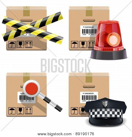 Vector Shipment Icons Set