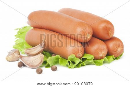 Close up of sausage