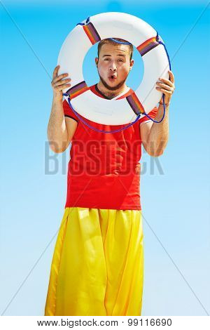 Boy With Lifering
