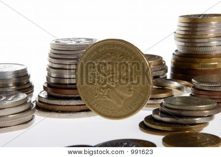 Old Money, monedas, cien dracmas, Grecia