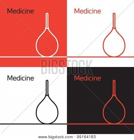 Medicine Icon, Logo, Concept