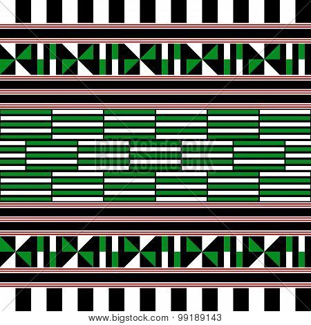Tribal Seamless Pattern. Ethnic Vector Background