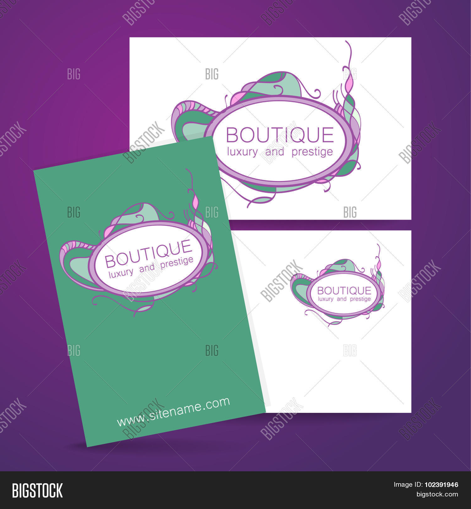 Boutique Logo. Vector & Photo (Free Trial) | Bigstock