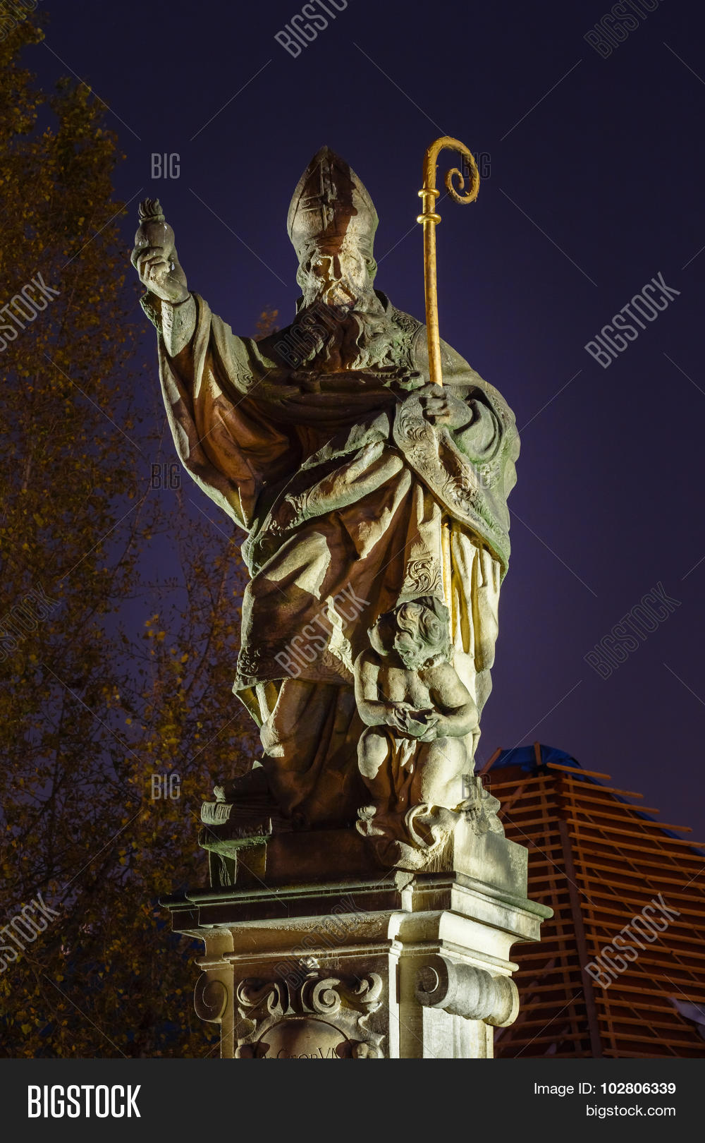 Statue St. Augustine Image & Photo (Free Trial) Bigstock