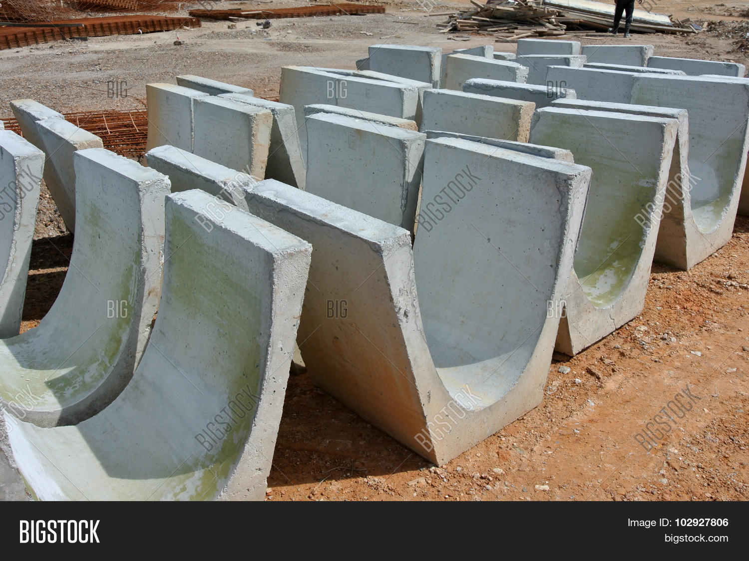 Vshaped Trench Drain Image & Photo (Free Trial) Bigstock