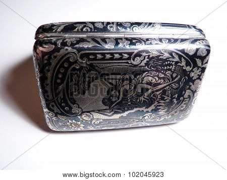 niello cigarette case
