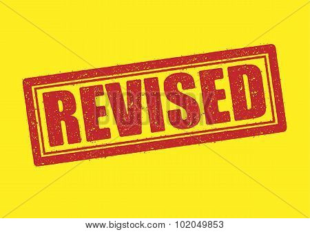 Revised Rubber Stamp Text