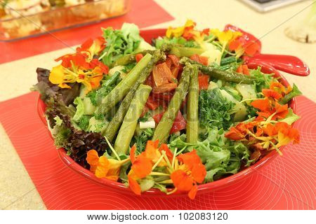 Fresh salat vegetable