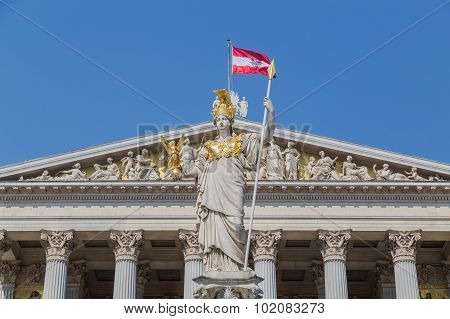 Part Of The Austrian Parliament