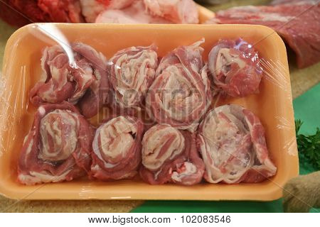 Fresh meat market