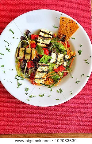 vegetable chicken salad
