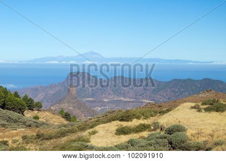 Gran Canaria, Caldera De Tejeda, Morning Light