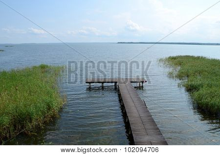 Lake Sniardwy in Poland